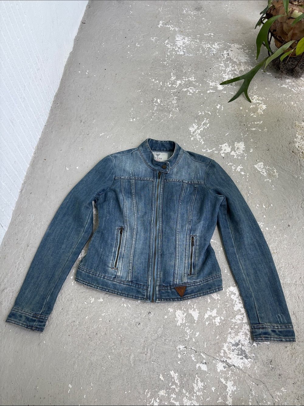 Guess vintage fitted denim jacket